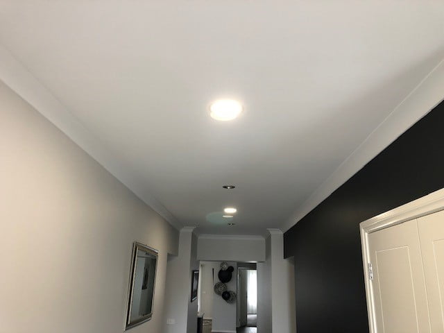 2020 - SLW1 150N_Hallway-After_Gerald Stapley install Solar LED Lighting - Hallway